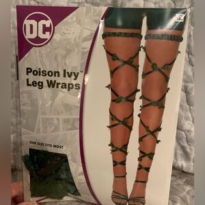 DC Poison Ivy Leg Wraps - Green